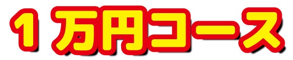 1万円コース
