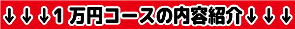 1万円コースの内容紹介↓