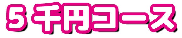 5千円コース