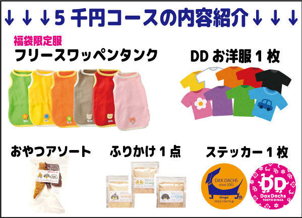 5千円福袋内容一覧